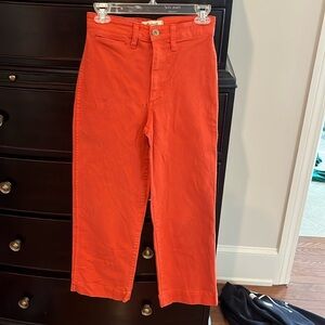 Madewell Emmett 24 Tall Wide Leg Slim pant